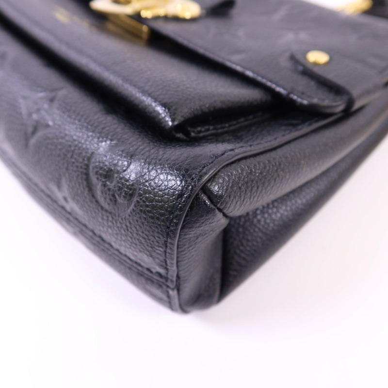 LOUIS VUITTON Monogram Empreinte Vavin BB 金扣鏈帶肩背袋-11