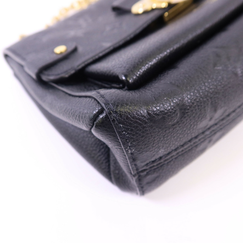 LOUIS VUITTON Monogram Empreinte Vavin BB 金扣鏈帶肩背袋-12