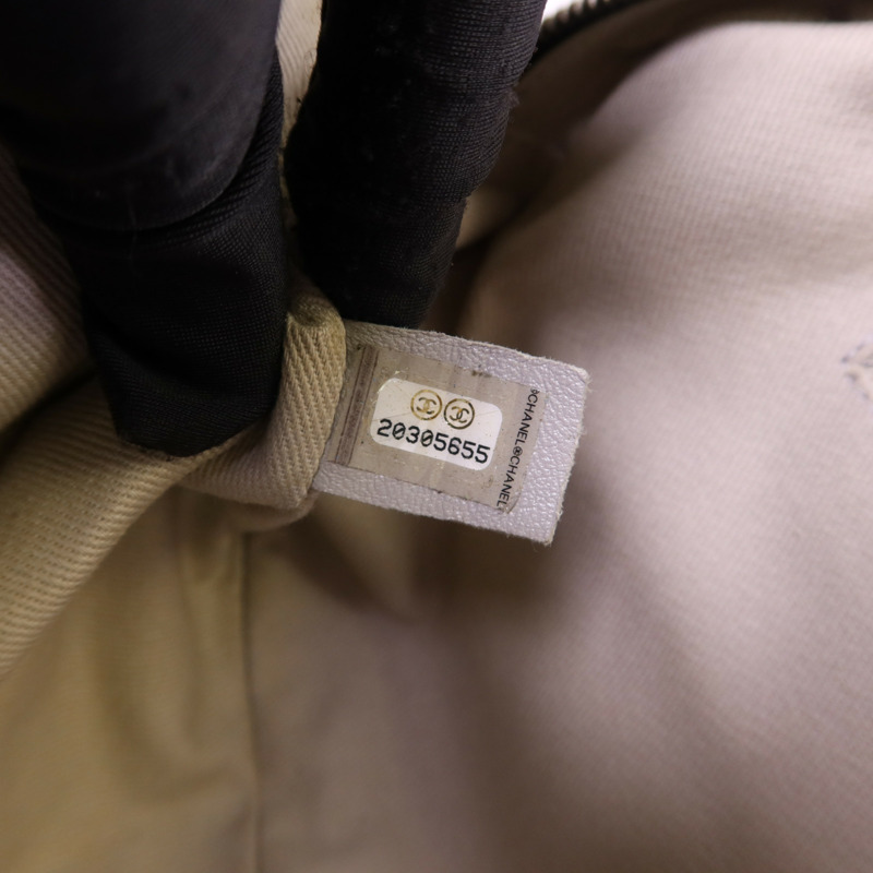 CHANEL 牛皮皮革Chain Shoulder Bag銀扣鏈帶肩背袋-7