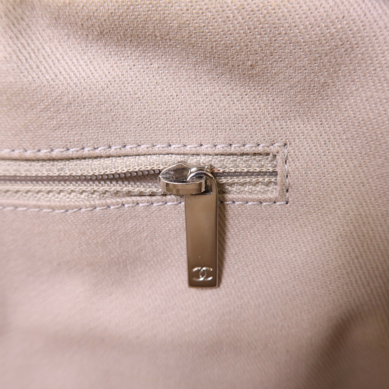 CHANEL 牛皮皮革Chain Shoulder Bag銀扣鏈帶肩背袋-8