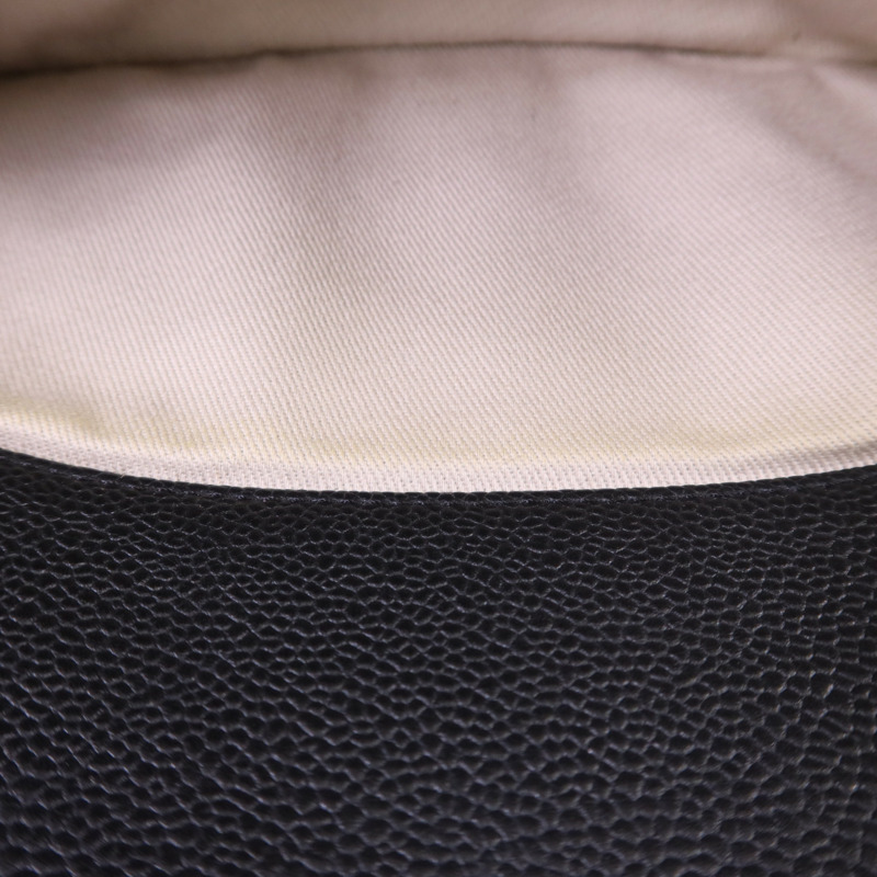 CHANEL 牛皮皮革Chain Shoulder Bag銀扣鏈帶肩背袋-17