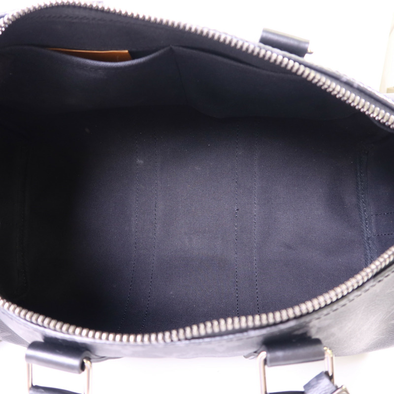 LOUIS VUITTON Monogram Eclipse Keepall 35銀扣肩背袋-5