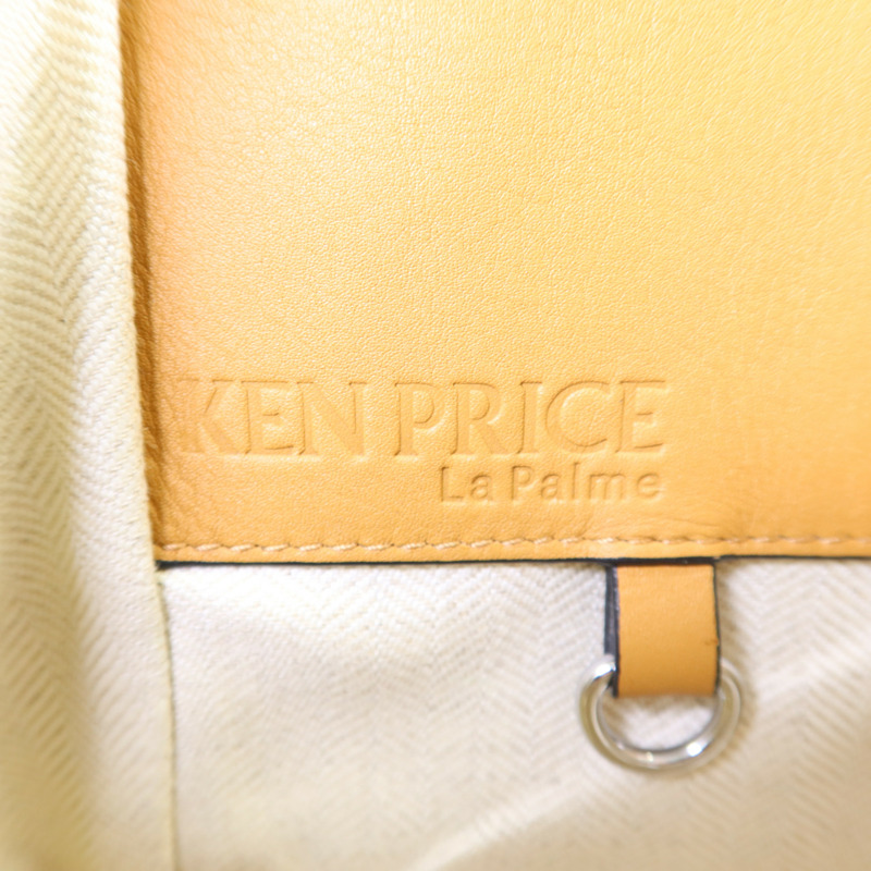 LOEWE 帆布/牛皮皮革Small Hammock Ken Price銀扣肩背袋-8