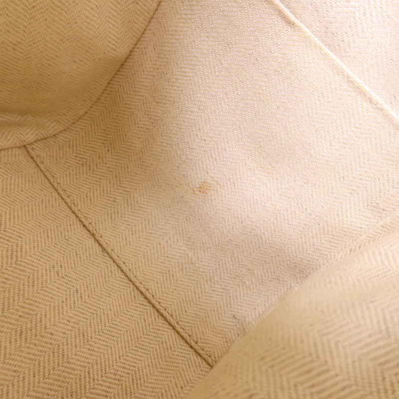 LOEWE 帆布/牛皮皮革Small Hammock Ken Price銀扣肩背袋-17