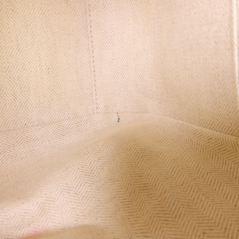 LOEWE 帆布/牛皮皮革Small Hammock Ken Price銀扣肩背袋-18