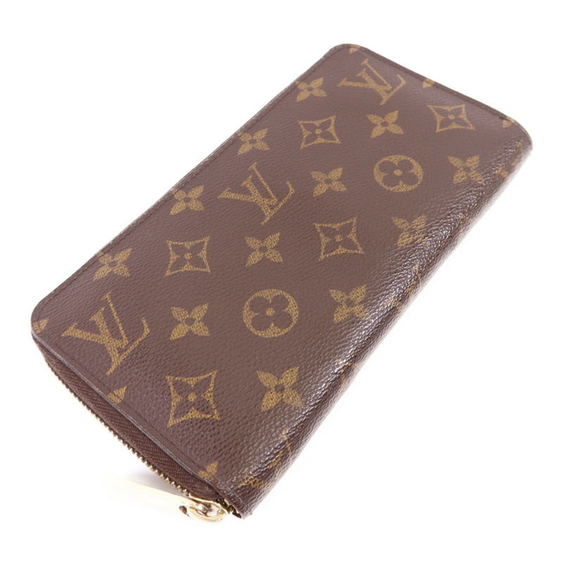 LOUIS VUITTON Monogram Zipper Long Wallet金扣長錢包-2