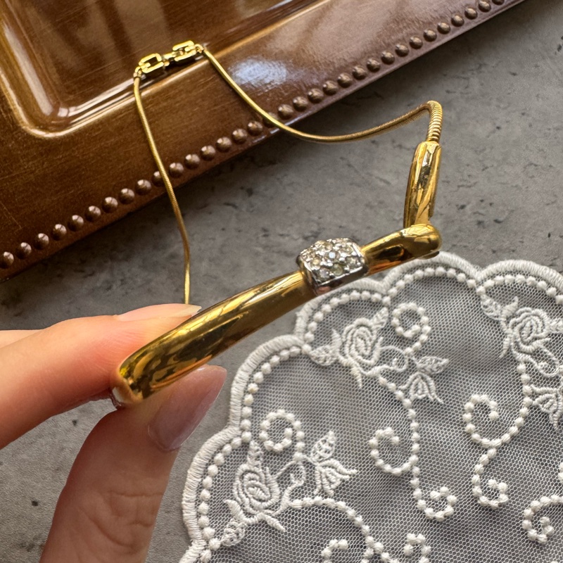 Givenchy 紀梵希 水鑽金銀項鏈 頸鏈-8