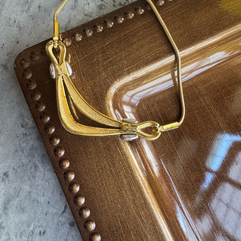 Givenchy 紀梵希 水鑽金銀項鏈 頸鏈-9