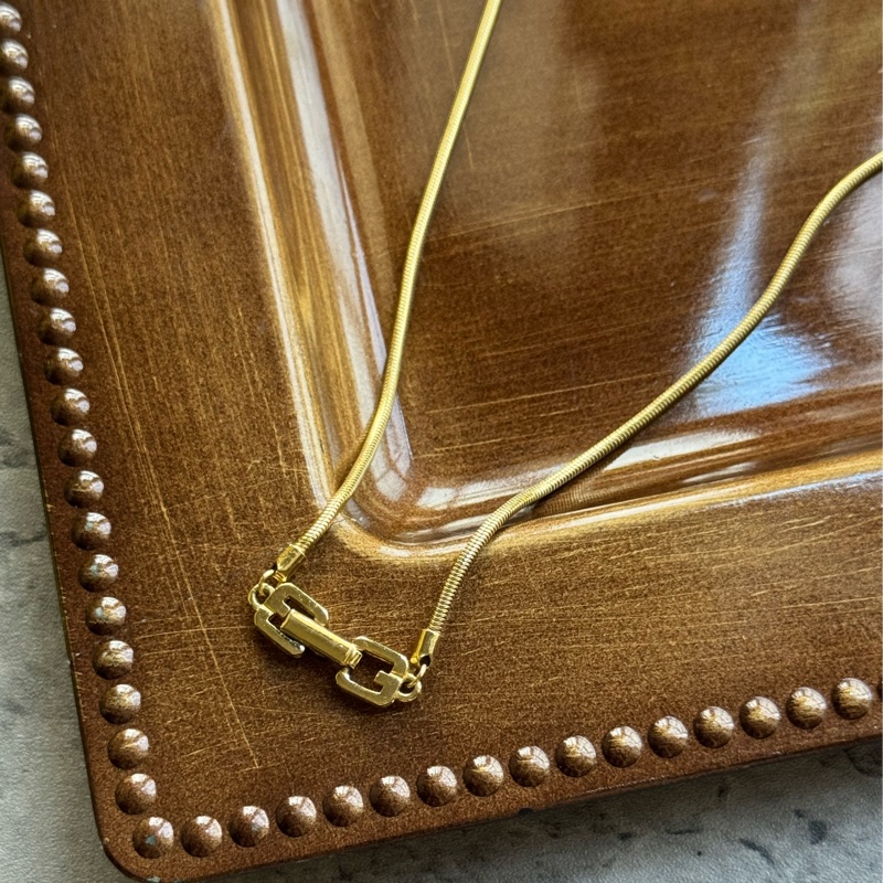 Givenchy 紀梵希 水鑽金銀項鏈 頸鏈-17