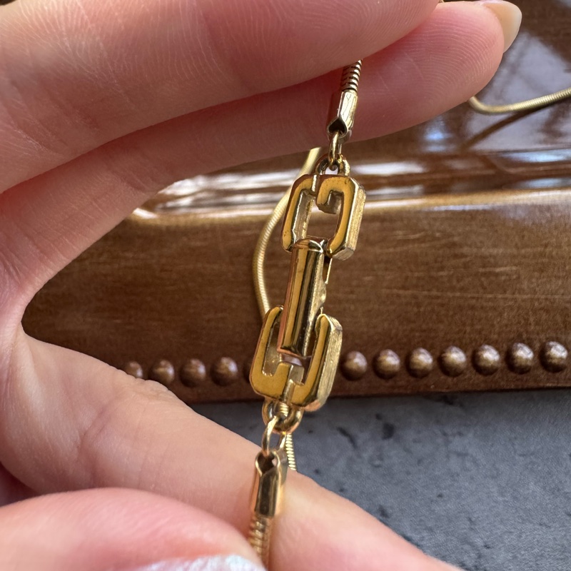 Givenchy 紀梵希 水鑽金銀項鏈 頸鏈-19