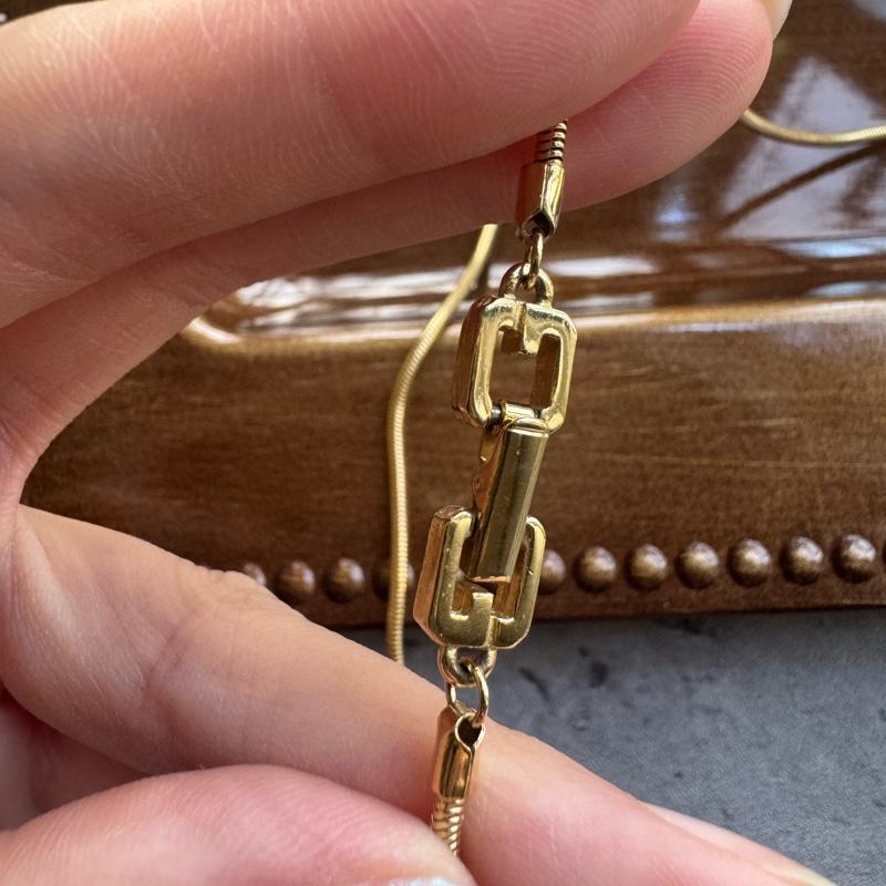 Givenchy 紀梵希 水鑽金銀項鏈 頸鏈-20