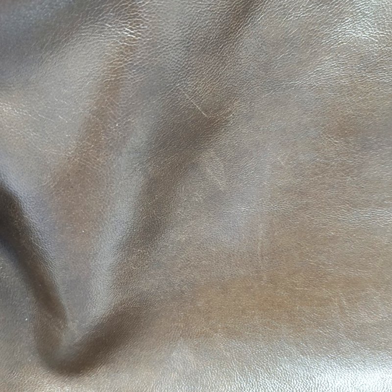 PRADA 托特包棕色牛皮單肩包 棕色五金-12