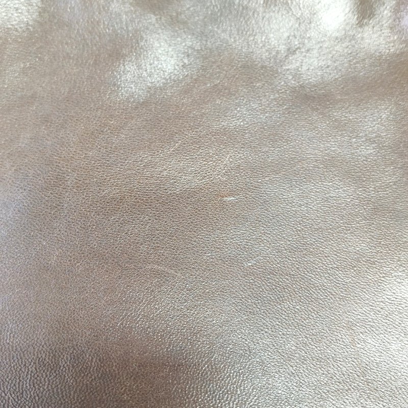 PRADA 托特包棕色牛皮單肩包 棕色五金-13