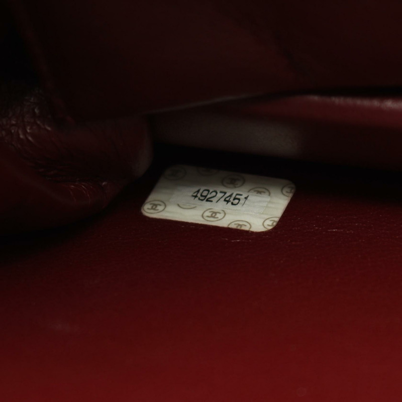 香奈兒 (CHANEL) 絎縫單蓋鏈條肩背包，羊皮材質，黑色，二手，金色五金，CC-4