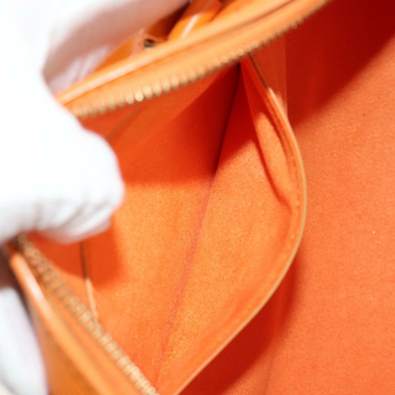 【日本直送】路易威登 Epi Soufflot 手提包 橙色 Mandarin M5222H LV 正品 am9973V-23