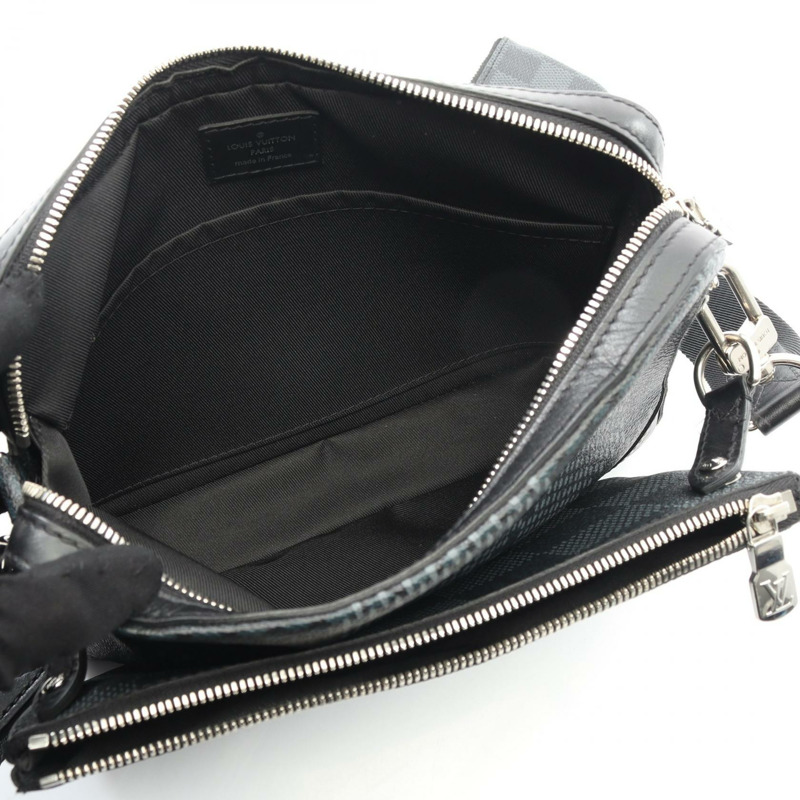 路易威登 Trio 斜背包 N50017 Damier Graphite 黑色 二手 LV-2
