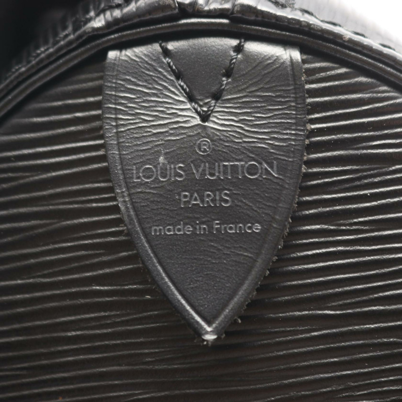 路易威登 Speedy 30 手提包 M59022 Epi 皮革黑色二手女款 LV-3