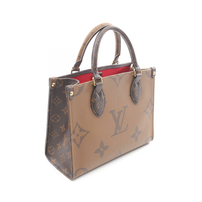 路易威登 On the Go PM 單肩手提包 M46373 Monogram Giant Reverse 二手-1