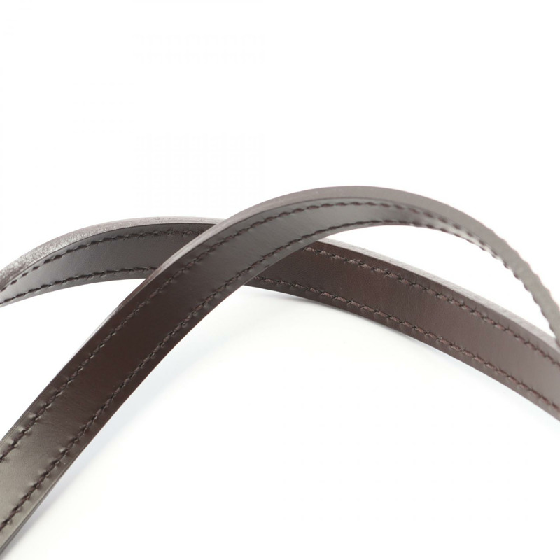 路易威登 Papillon 30 手提包 N51303 Damier 帆布皮革 Ebene 二手女式-7