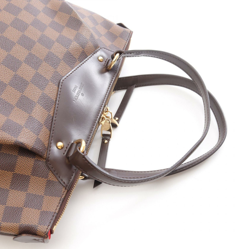 LOUIS VUITTON Westminster 小號手提包 N41102 Damier 皮革 Ebene 二手 LV-5