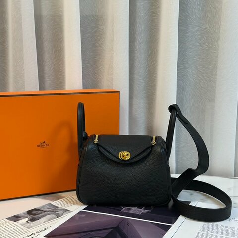 HERMRS Mini lindy - 黑金 B