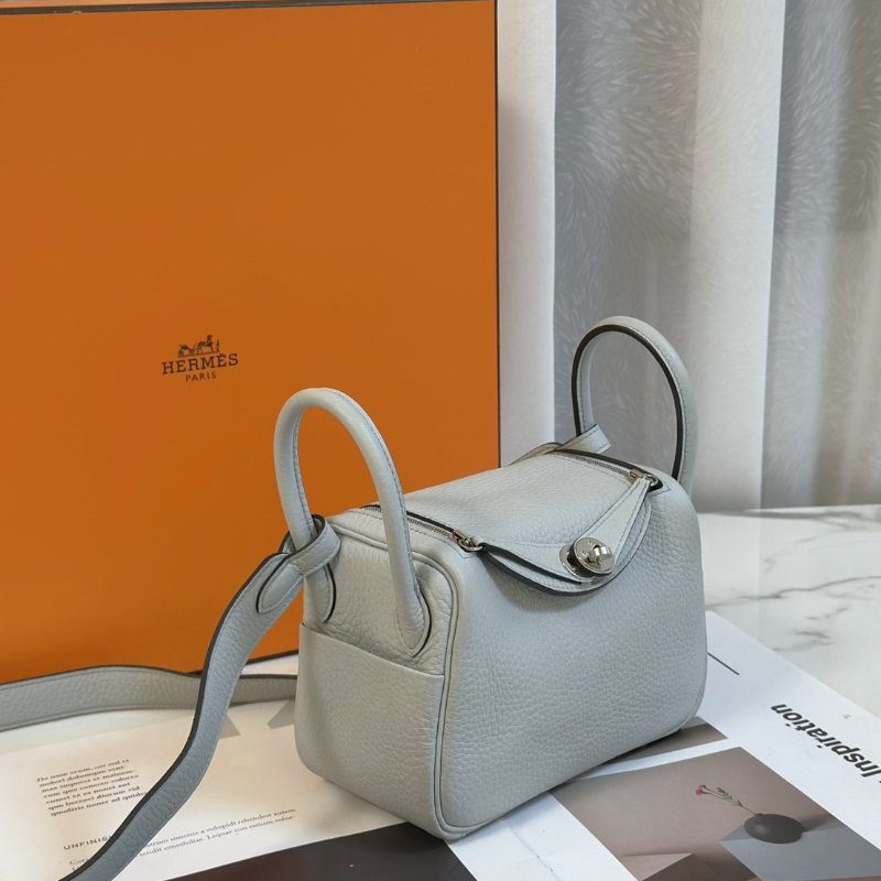 HERMRS Mini lindy ll - 聖杯藍銀 W-2