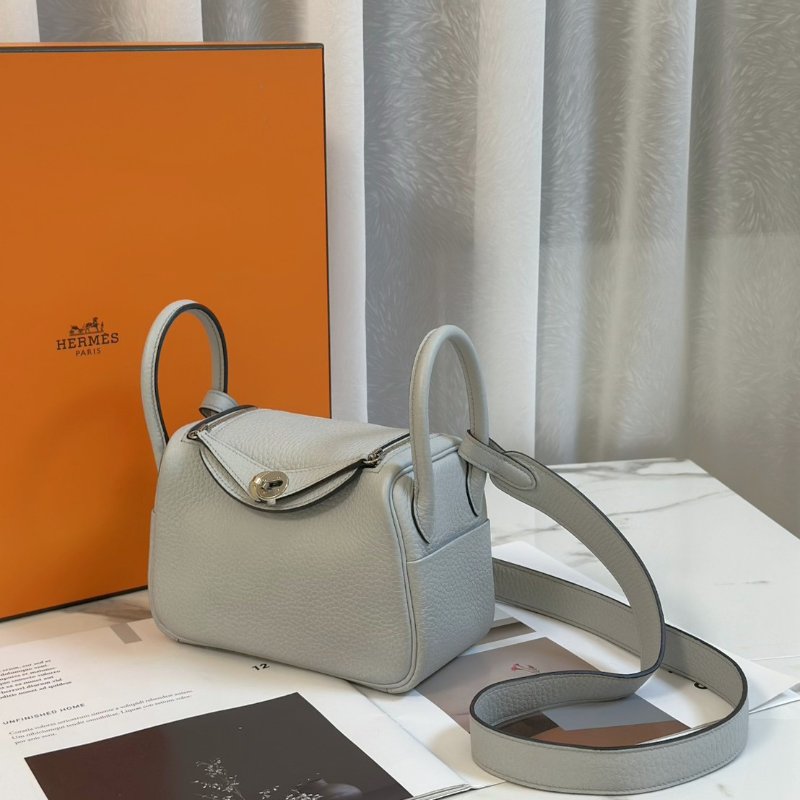 HERMRS Mini lindy ll - 聖杯藍銀 W-3