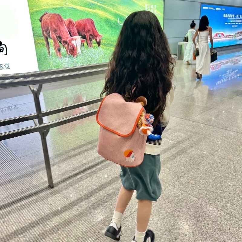 HERMES Les Cabanes後背包 - 橘-9