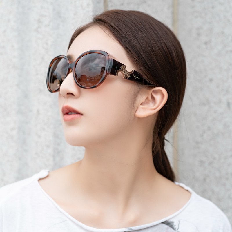 Salvatore Ferragamo太陽眼鏡（豹紋色）-3