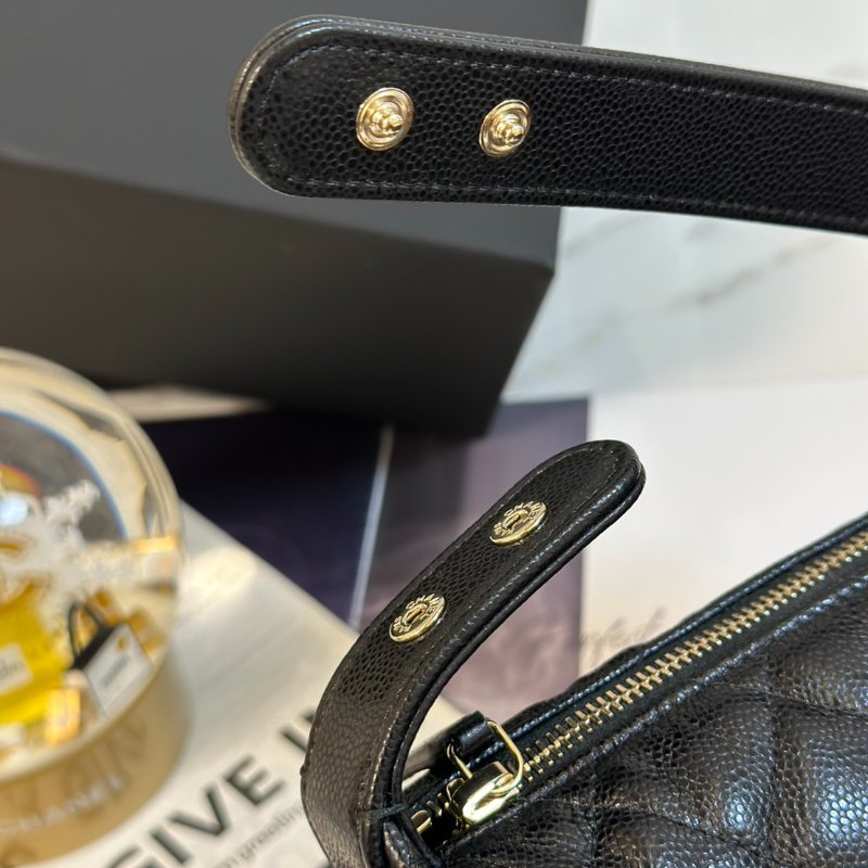 CHANEL Hobo飯盒包 - 黑金-3