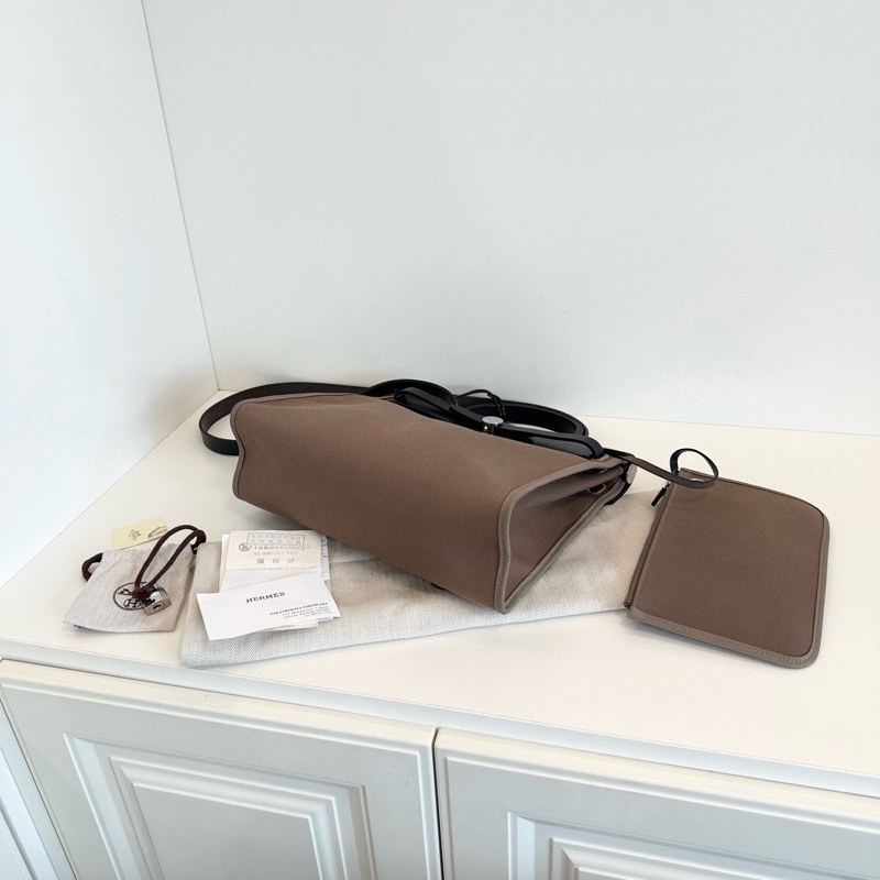 ✨Hermes Herbag31 大象灰靛藍色銀扣 98新以上🆕-7