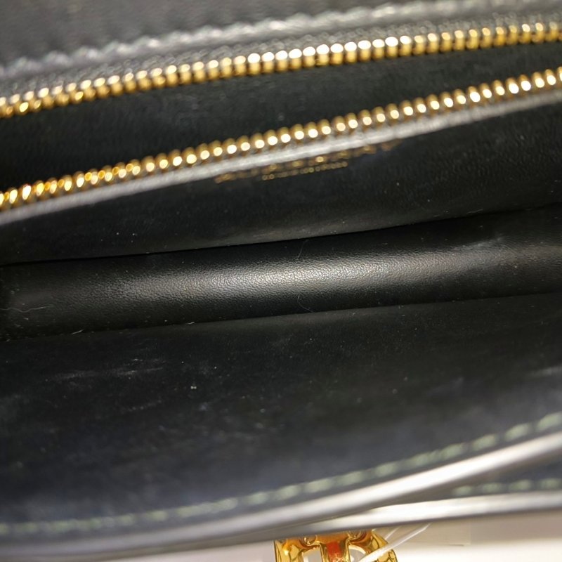 BURBERRY TB 小號棕色塗層帆布TB單肩包 金色五金 可拆卸肩帶-14