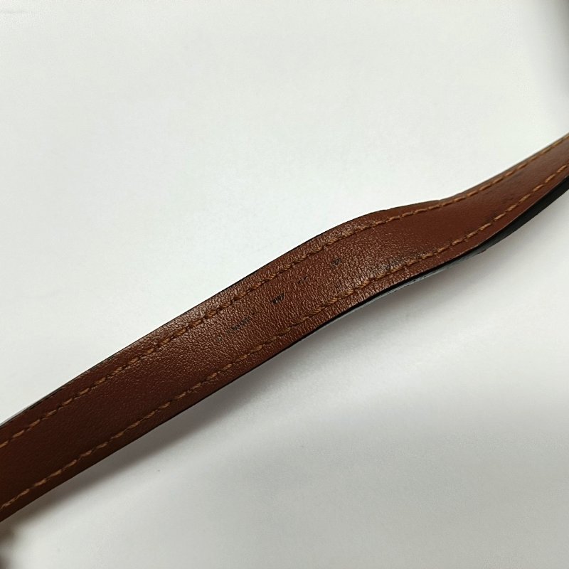 BURBERRY TB 小號棕色塗層帆布TB單肩包 金色五金 可拆卸肩帶-16