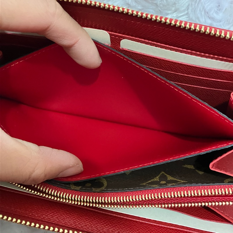 全新LV長夾 ㄇ字型拉鍊 絕版品-5