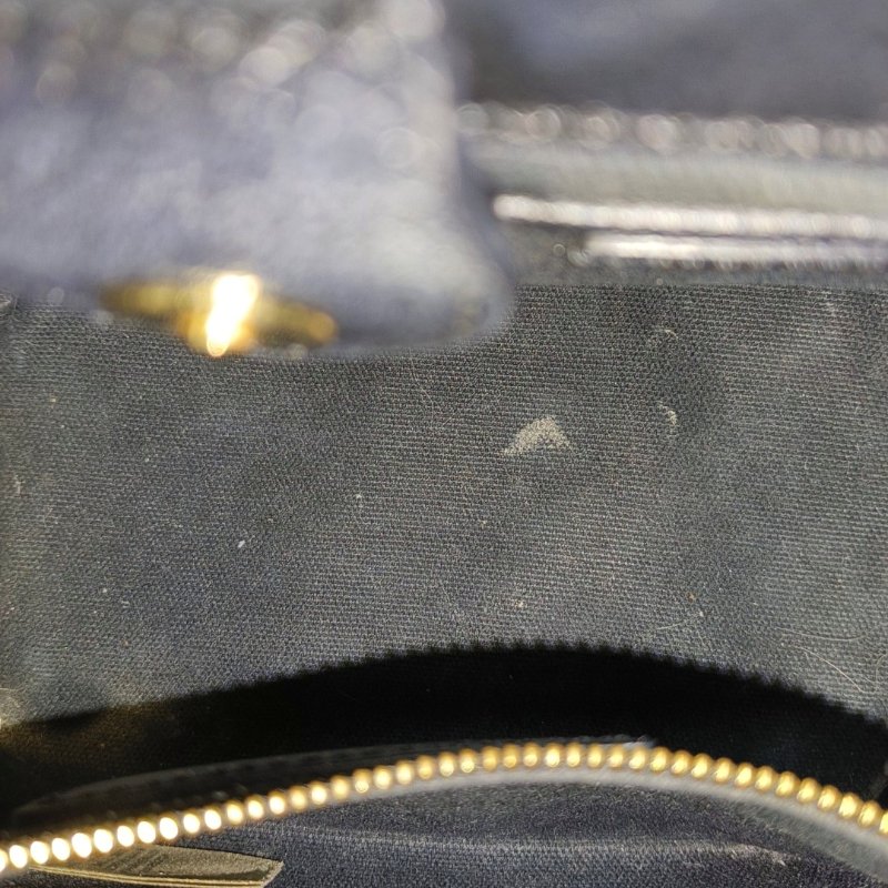 BURBERRY The Banner 黑色牛皮戰馬格紋單肩包手提包 金色五金 可拆卸肩帶-14