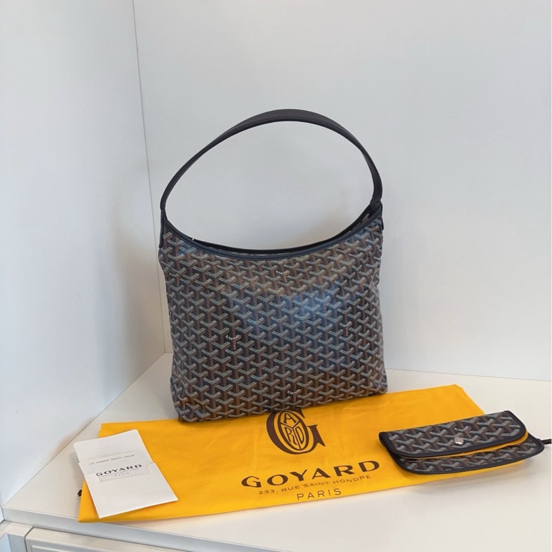 【99新閒置🆕】Goyard Boheme Hobo黑色老花子母購物袋 單肩包-1