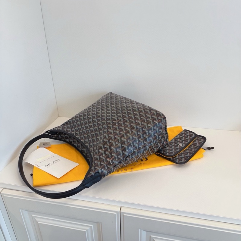 【99新閒置🆕】Goyard Boheme Hobo黑色老花子母購物袋 單肩包-6