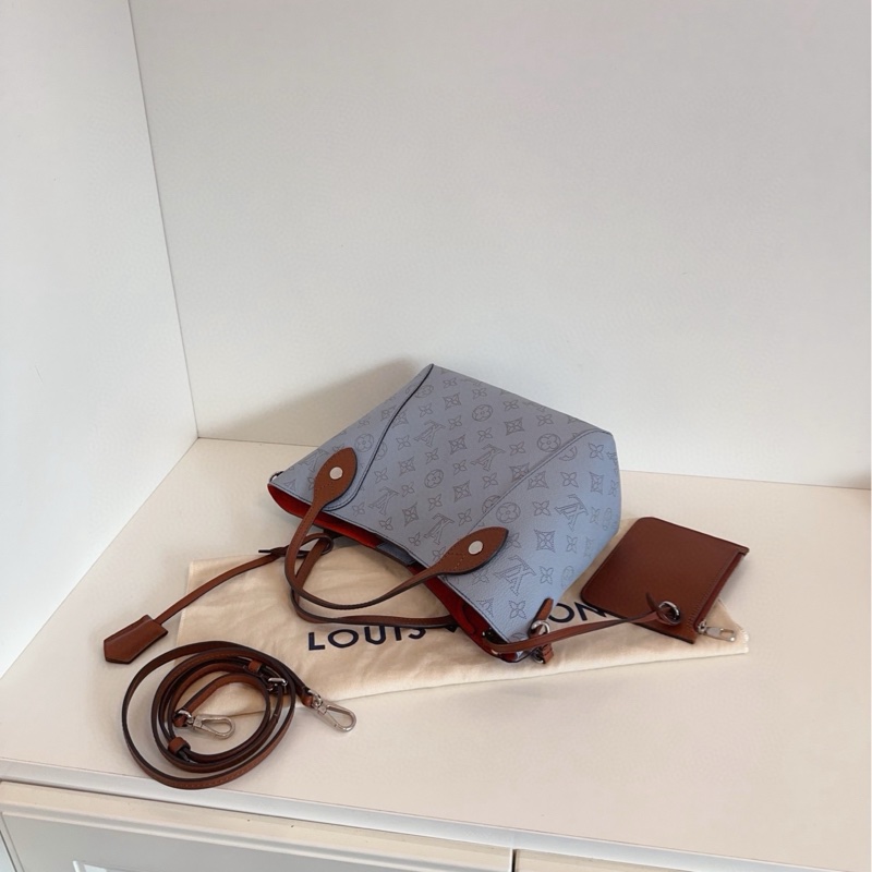 【98新🆕】LV Hina月光女神鏤空老花 全皮菜籃子托特 手提包 小號-6