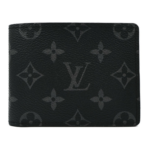 LOUIS VUITTON Monogram Eclipse Multiple錢包