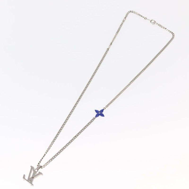 【日本直送】路易威登 Collier LV Psychedelic 項鍊 銀色 MP3353 LV Auth 157285M-12