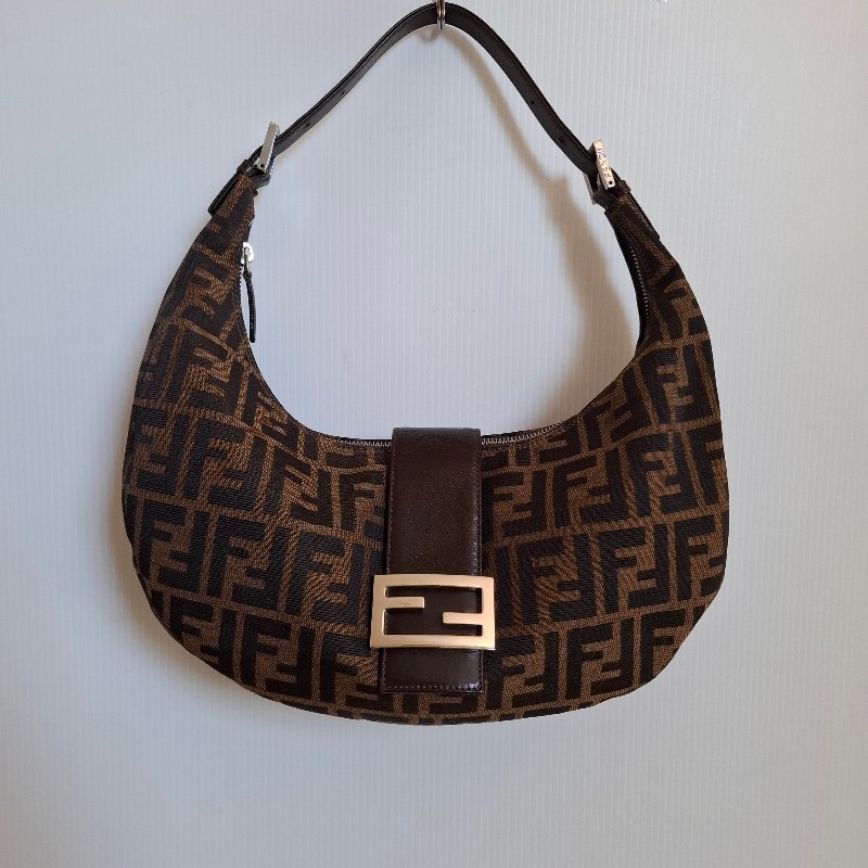 FENDI vintage 新月包「牛角包」彎月包-0