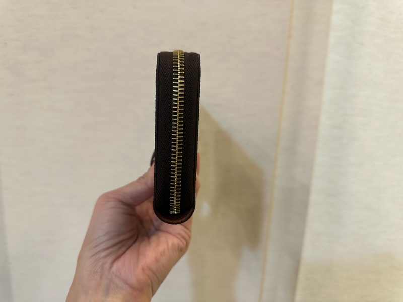 LV 原花金釦ㄇ拉12卡長夾M42612-3