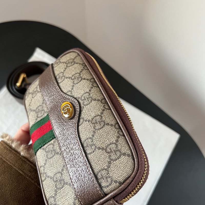 (🌷國外現貨)🏷Gucci 古馳．Ophidia 老花腰包/胸包-2