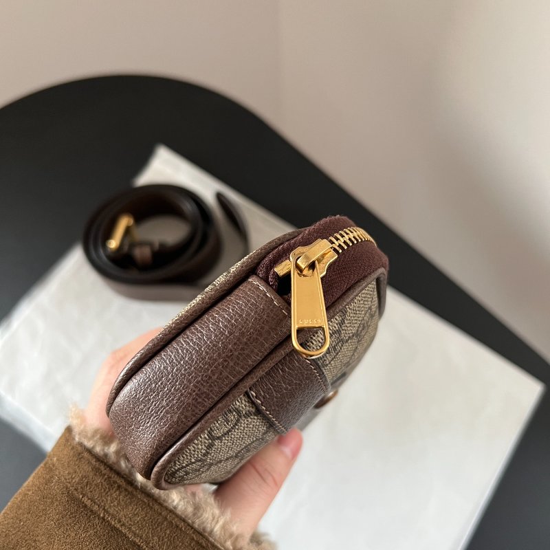 (🌷國外現貨)🏷Gucci 古馳．Ophidia 老花腰包/胸包-5