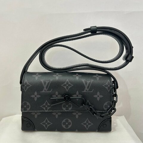 LV 黑灰老花 STEAMER