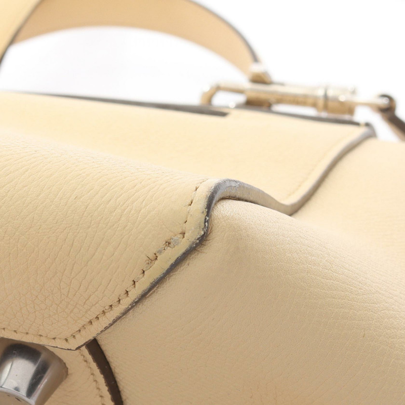 CELINE BELT BAG MINI 腰包 迷你肩手提包 176103 皮革 米色 二手 女士-9