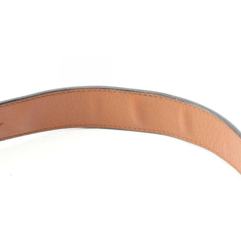 LOEWE T 字形斜背包,棕色皮革,男士二手-6