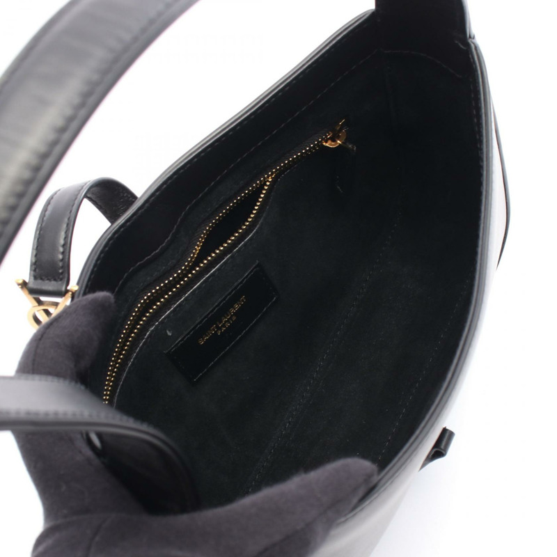 SAINT LAURENT PARIS LE 5 A 7 手提包 6572282R20W1000 黑色皮革 二手 女士-2