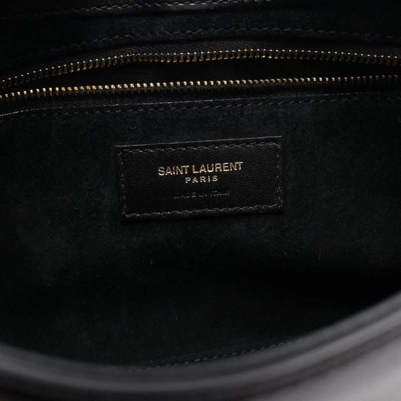 SAINT LAURENT PARIS LE 5 A 7 手提包 6572282R20W1000 黑色皮革 二手 女士-3