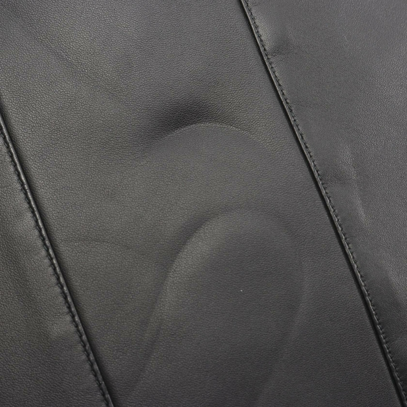 BOTTEGA VENETA Intrecciato 編織雙肩包，黑色真皮，男士二手-7